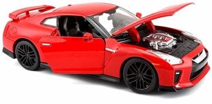 Автомодель Bburago Nissan GT-R, 1:24 цена и информация | Игрушки для мальчиков | 220.lv