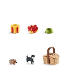 Figūriņu komplekts "Dzimšanas dienas pikniks" Schleich Farm World cena un informācija | Rotaļlietas meitenēm | 220.lv