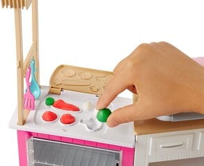 Lelle Barbie un virtuves komplekts ar formējošu masu цена и информация | Игрушки для девочек | 220.lv