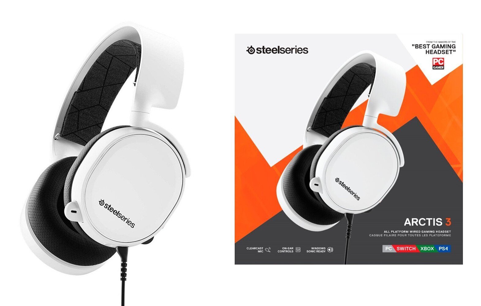 SteelSeries Arctis 3 cena un informācija | Austiņas | 220.lv