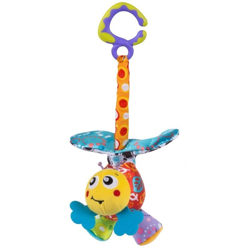 Piekaramā rotaļlieta Playgro Groovy Mover Bee, 0186982 цена и информация | Rotaļlietas zīdaiņiem | 220.lv