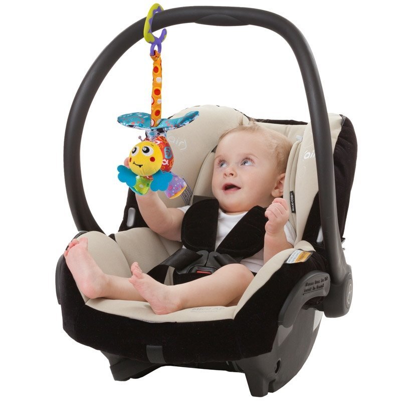 Piekaramā rotaļlieta Playgro Groovy Mover Bee, 0186982 цена и информация | Rotaļlietas zīdaiņiem | 220.lv