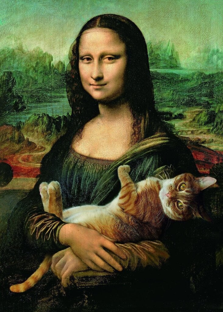 Puzle Trefl "Mona Liza", 500 d. cena un informācija | Puzles, 3D puzles | 220.lv