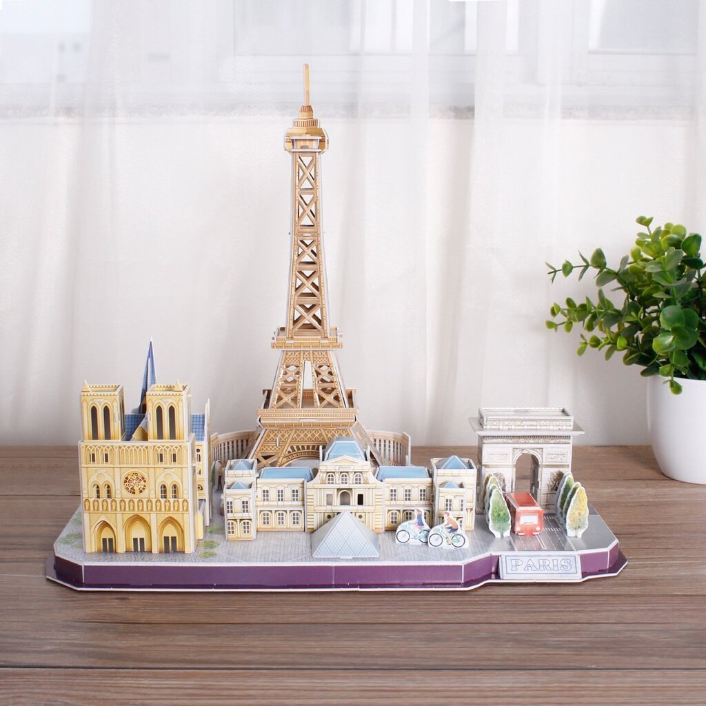 3D puzle Cubic Fun "Paris", 114 d. цена и информация | Puzles, 3D puzles | 220.lv