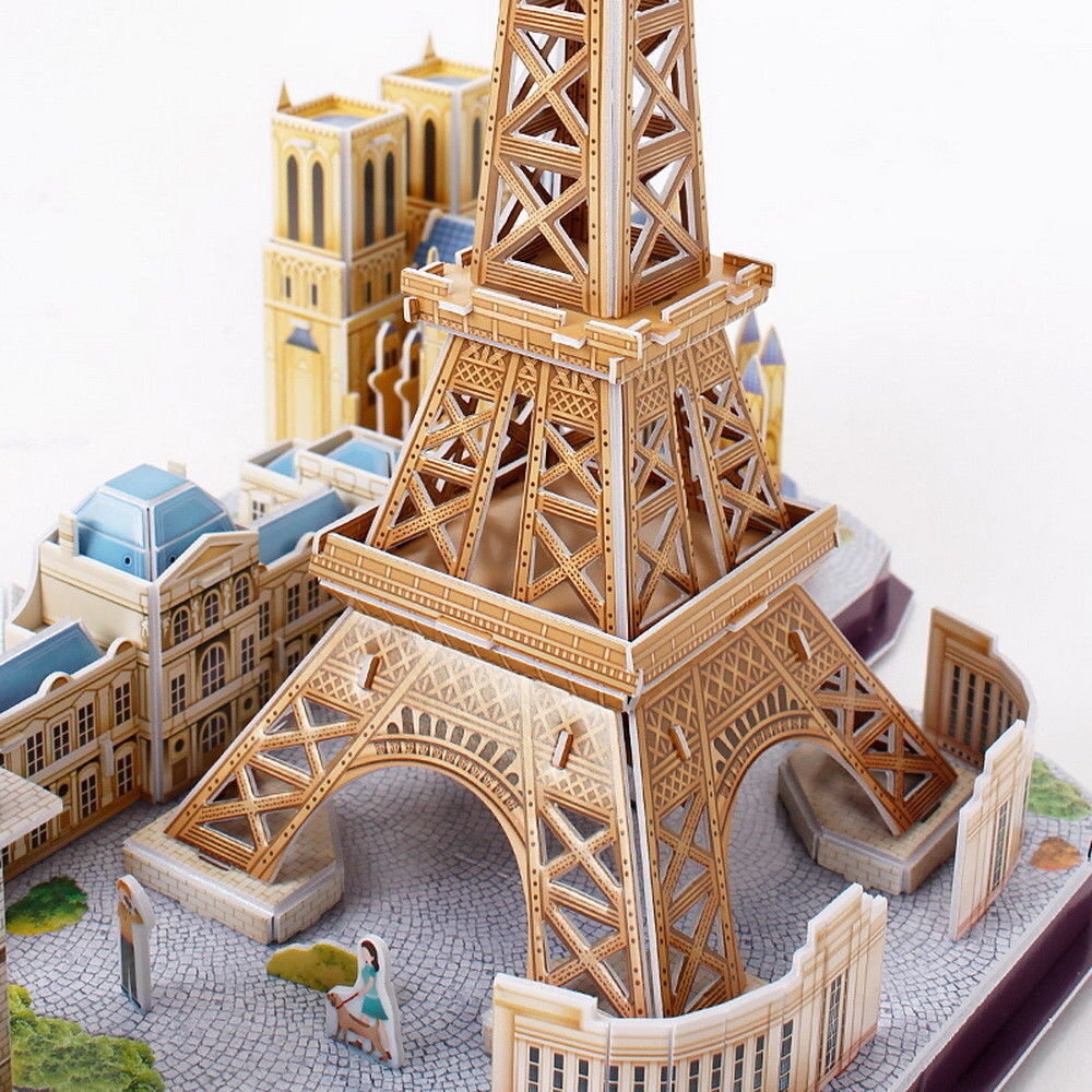 3D puzle Cubic Fun "Paris", 114 d. цена и информация | Puzles, 3D puzles | 220.lv