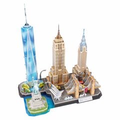 3D puzle "New York" Cubic Fun, 126 d. cena un informācija | Cubicfun Rotaļlietas, bērnu preces | 220.lv