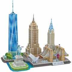 3D пазл «New York» Cubic Fun, 126 д. цена и информация | Пазлы | 220.lv