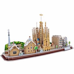 3D пазл «Barcelona» Cubic Fun, 186 д. цена и информация | Пазлы | 220.lv