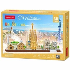 3D puzle CubicFun "Barcelona", 186 d. цена и информация | Пазлы | 220.lv