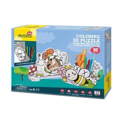 3D krāsojamā puzle Foto rāmis un zīmuļu trauks Cubic Fun, 22 d. cena un informācija | Modelēšanas un zīmēšanas piederumi | 220.lv