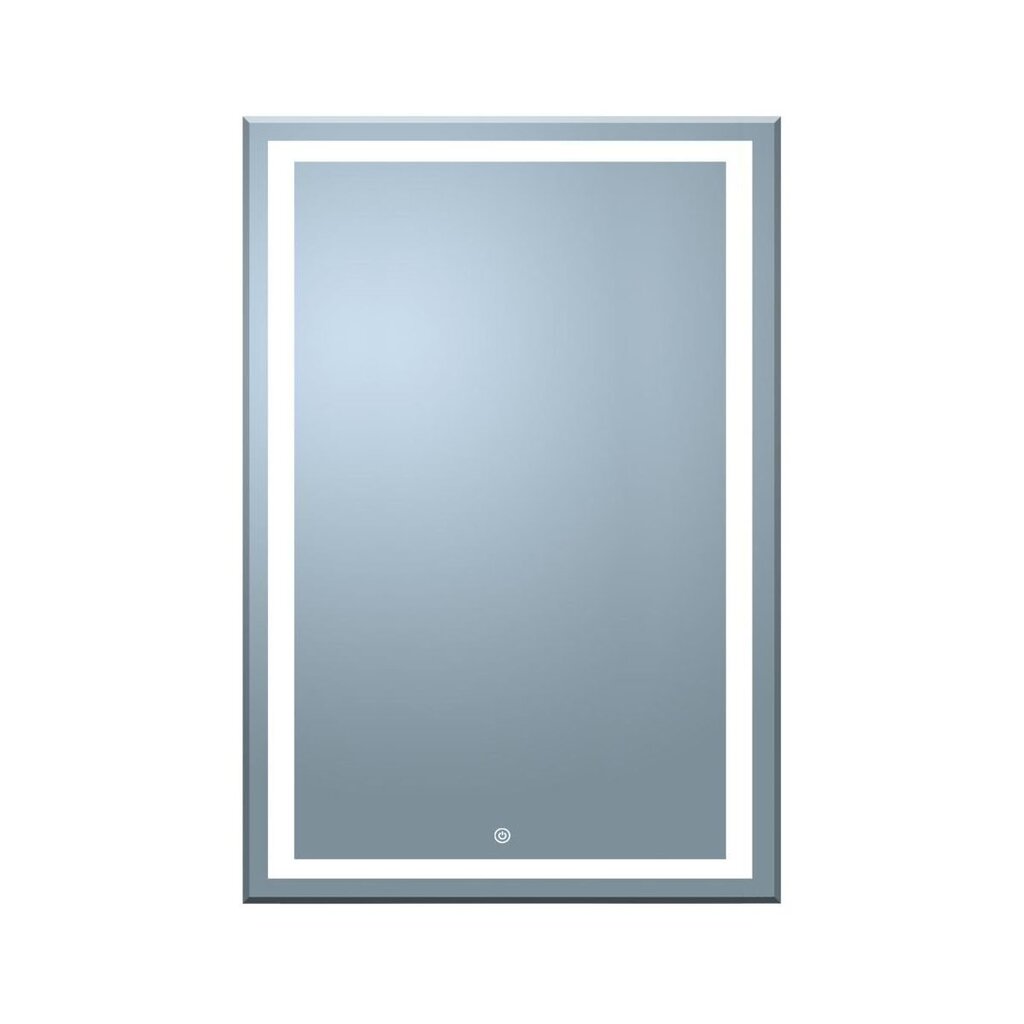 Spogulis ar iebūvētu Altue apgaismojumu Venti, sudrabains cena un informācija | Vannas istabas spoguļi | 220.lv