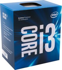 Intel Core i3-7100, 3,9 ГГц, 3 МБ (BX80677I37100) цена и информация | Процессоры (CPU) | 220.lv