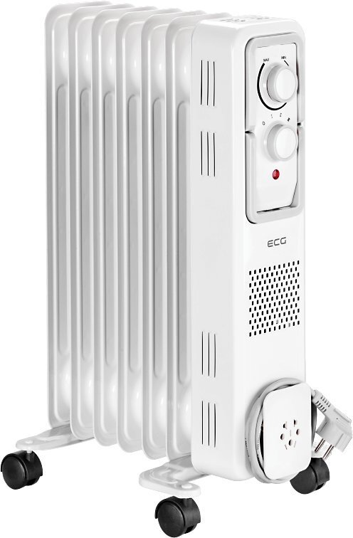 ECG OR1570 eļļas radiators, 1500W cena un informācija | Sildītāji | 220.lv