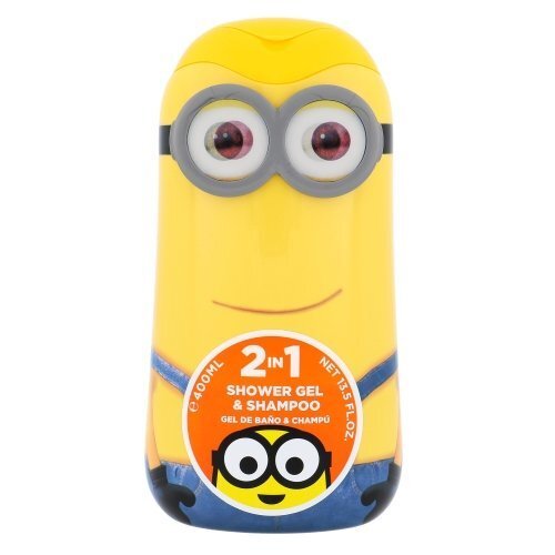 Šampūns un dušas želeju bērniem Air-Val Minions Kevin 2in1 400 ml cena un informācija | Bērnu kosmētika, līdzekļi jaunajām māmiņām | 220.lv