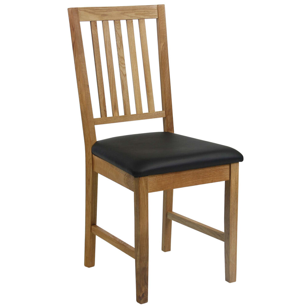 Krēsls Gloucester, melns cena un informācija | Virtuves un ēdamistabas krēsli | 220.lv