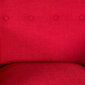 Krēsls Movie, sarkans cena un informācija | Atpūtas krēsli | 220.lv