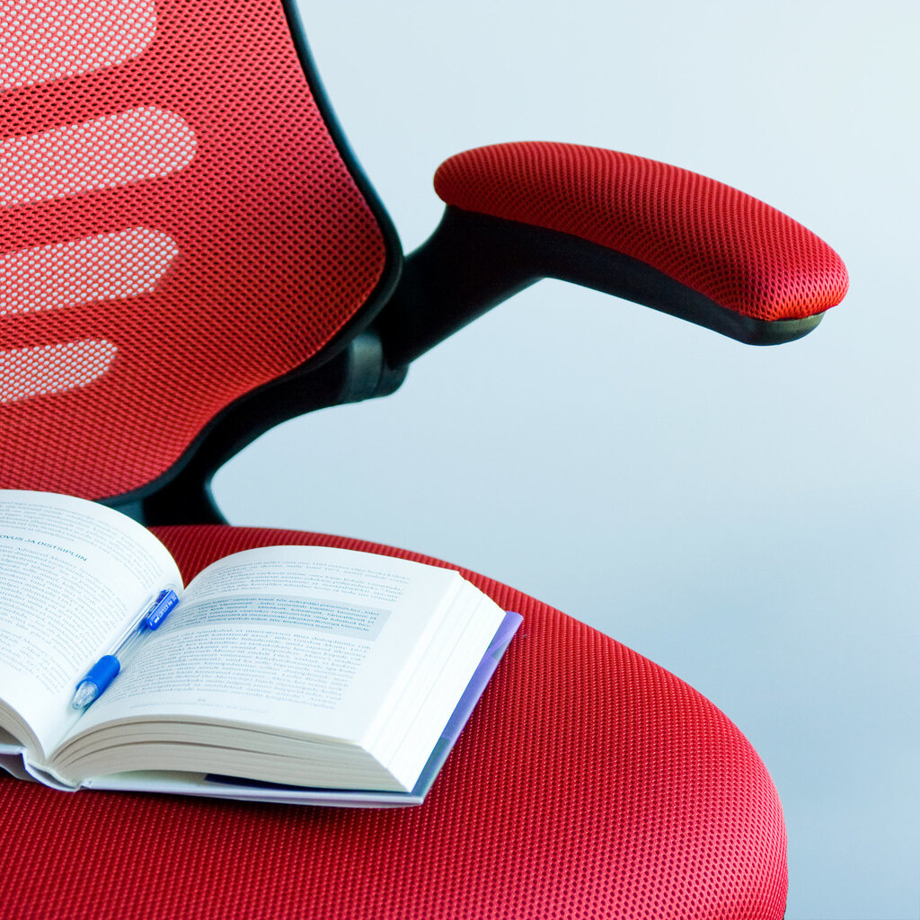 Biroja krēsls Ragusa, sarkans цена и информация | Biroja krēsli | 220.lv