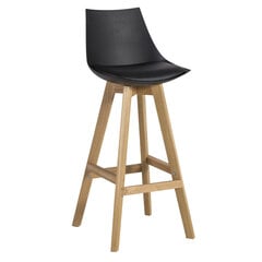 Барный стул Sonja, черный цена и информация | Стулья для кухни и столовой | 220.lv
