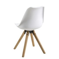 Комплект из 2 стульев Dima, белый цена и информация | Стулья для кухни и столовой | 220.lv