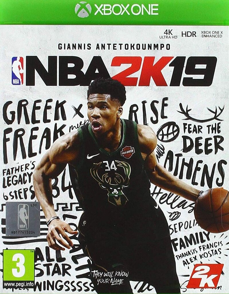 NBA 2K19 Xbox One цена и информация | Datorspēles | 220.lv