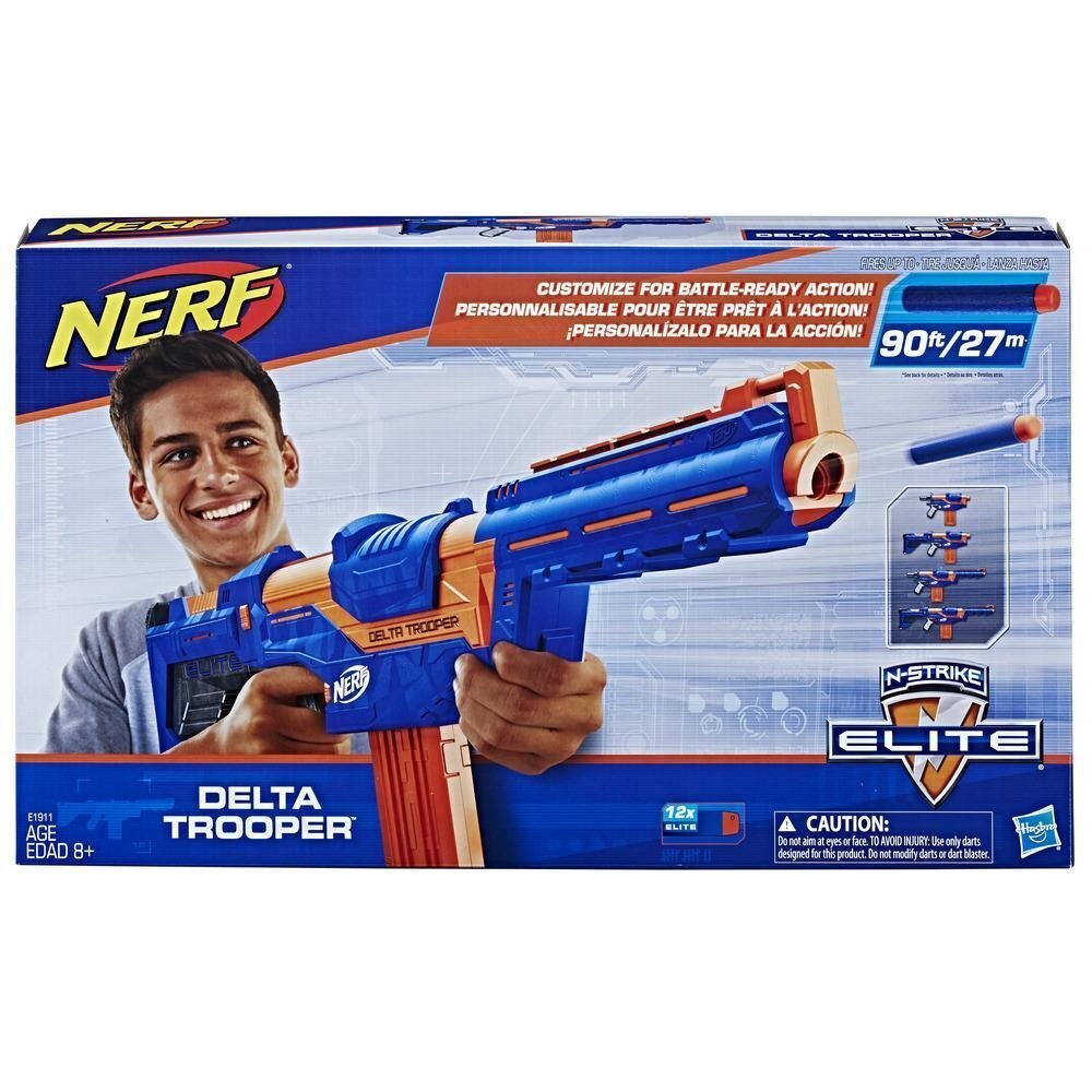 Šautene Nerf N-Strike Elite Delta Trooper cena un informācija | Rotaļlietas zēniem | 220.lv