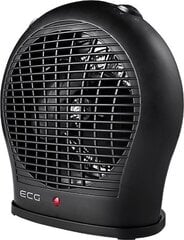 Термовентилятор ECG TV 30, черный цена и информация | Обогреватели | 220.lv