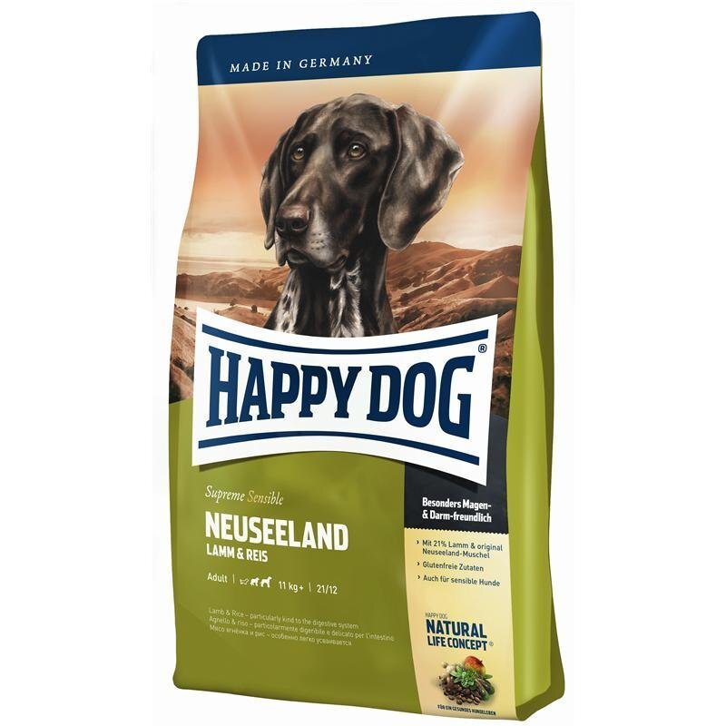 Happy Dog Supreme New Zealand, 4 kg цена и информация | Sausā barība suņiem | 220.lv