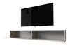 RTV galds Kane bez apgaismojuma, 30x180x33 cm, pelēks цена и информация | TV galdiņi | 220.lv