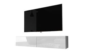 RTV galds Kane bez apgaismojuma, 30x140x33 cm, balts cena un informācija | TV galdiņi | 220.lv