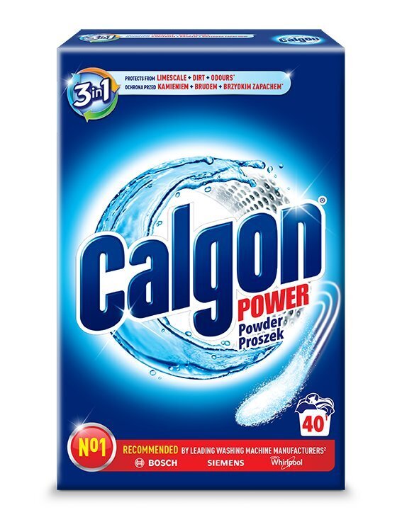 CALGON ūdens mīkstinātājs Power Powder, 1 kg cena un informācija | Veļas mazgāšanas līdzekļi | 220.lv