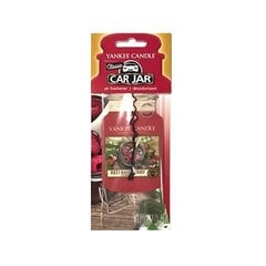 Auto gaisa atsvaidzinātājs Yankee Candle Car Jar Red Raspberry cena un informācija | Auto gaisa atsvaidzinātāji | 220.lv