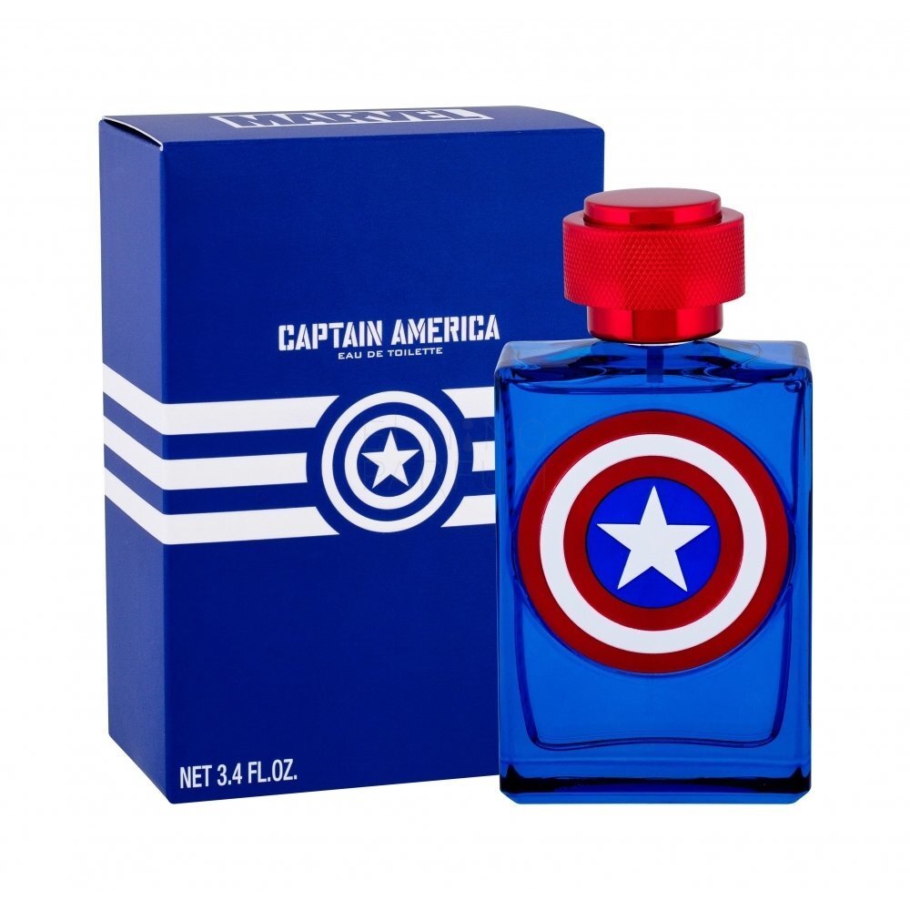 Tualetes ūdens Marvel Captain America EDT zēniem 100 ml цена и информация | Bērnu smaržas | 220.lv