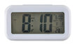 Digitālais modinātājs ar termometru, balts цена и информация | Meteostacijas, āra termometri | 220.lv