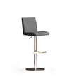 Барный стул Lopes 2, искусственная кожа, серый цвет