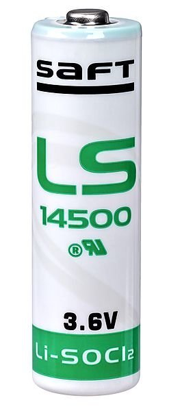 Saft R6 AA 3,6V 2600mAh elementi LS14500 цена и информация | Baterijas | 220.lv