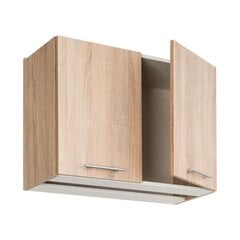 Подвесной шкаф DrewMex, 60x80x30 см, цвета дуба цена и информация | Кухонные шкафчики | 220.lv