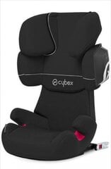 Автокресло Cybex Solution X2-Fix, 15-36 кг, Pure Black цена и информация | Автокресла | 220.lv