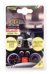 Automašīnas LED spuldzes Battari W5W/T10 Canbus цена и информация | Автомобильные лампочки | 220.lv