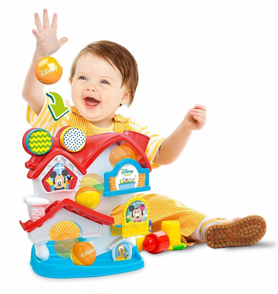 Attīstoša mājiņa ar bumbu Clementoni Baby cena un informācija | Rotaļlietas zīdaiņiem | 220.lv