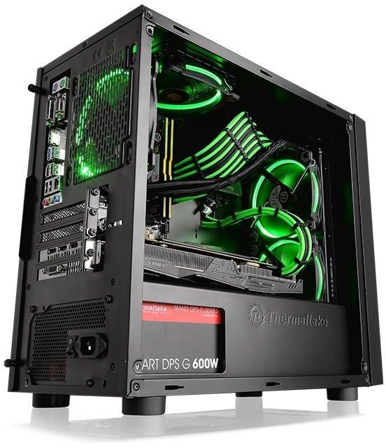 Thermaltake Versa H18 Window cena un informācija | Datoru korpusi | 220.lv