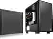 Thermaltake Versa H17 Micro-Tower melns цена и информация | Datoru korpusi | 220.lv