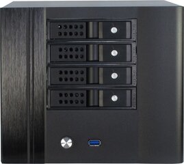 Inter-Tech IPC SC-4004, Mini-ITX, черный (88887186) цена и информация | Корпуса | 220.lv