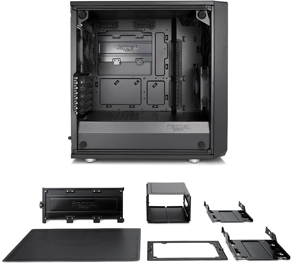 Fractal Design Meshify C Mini cena un informācija | Datoru korpusi | 220.lv