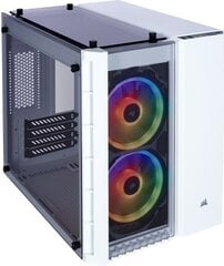 Corsair Crystal 280X TG RGB, su langu, baltas (CC-9011137-WW ) cena un informācija | Datoru korpusi | 220.lv