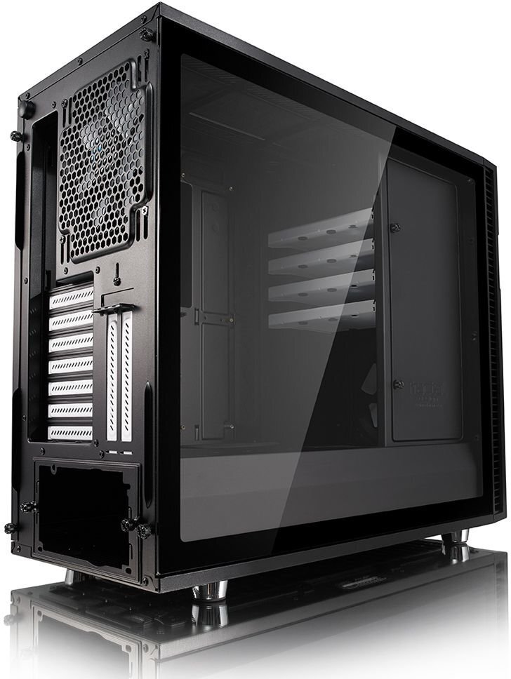 Fractal Design Define R6 juodas (FD-CA-DEF-R6-BK-TG) cena un informācija | Datoru korpusi | 220.lv