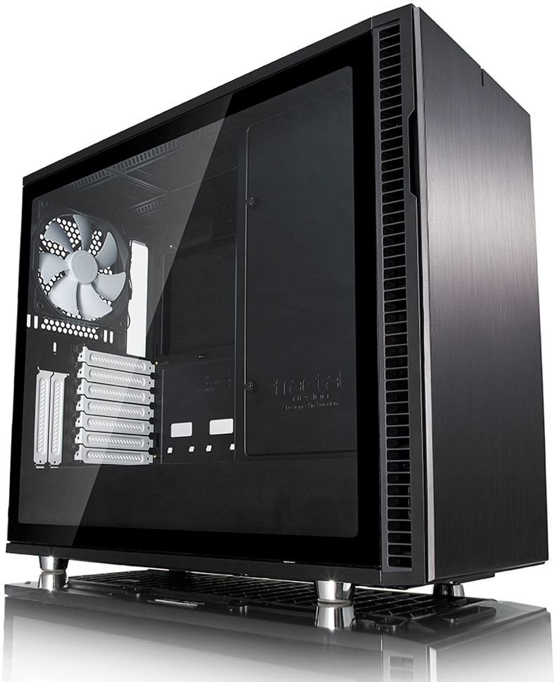 Fractal Design Define R6 juodas (FD-CA-DEF-R6-BK-TG) cena un informācija | Datoru korpusi | 220.lv