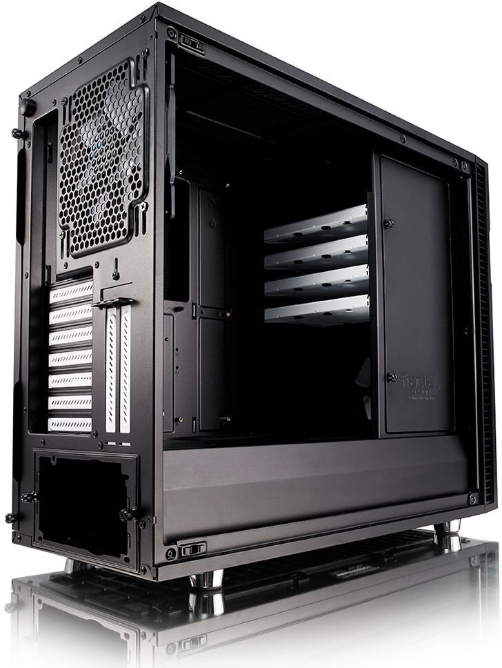 Fractal Design Define R6 juodas (FD-CA-DEF-R6-BK-TG) cena un informācija | Datoru korpusi | 220.lv