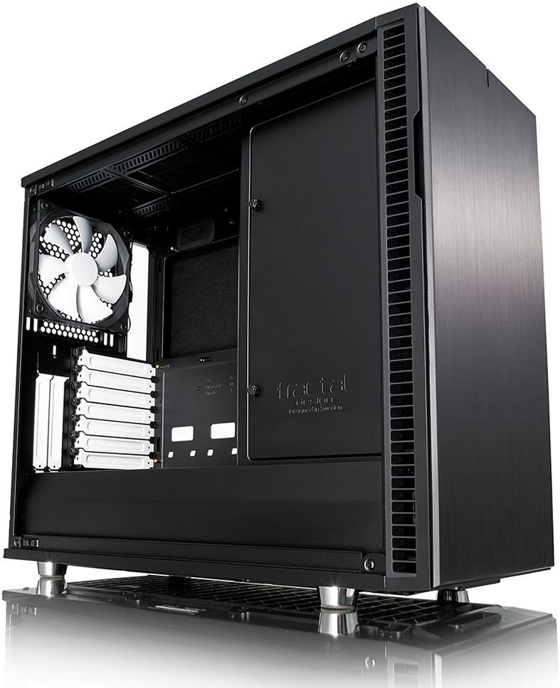 Fractal Design Define R6 juodas (FD-CA-DEF-R6-BK-TG) cena un informācija | Datoru korpusi | 220.lv