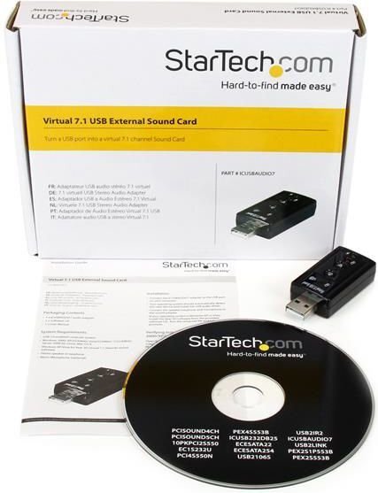 StarTech ICUSBAUDIO7 cena un informācija | Skaņas kartes | 220.lv