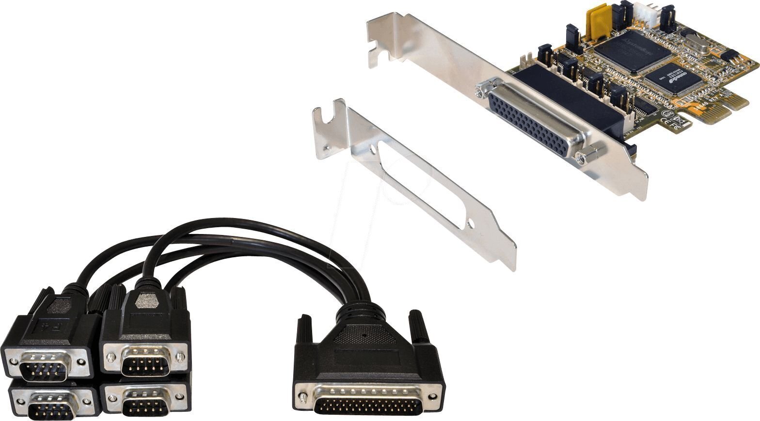 Exsys RS-232 (EX-44384) cena un informācija | Kontrolieri | 220.lv